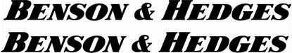 Picture of Benson & Hedges Decals / Stickers