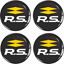 Picture of Renault R.S. Wheel centre Gel Badges