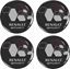 Picture of Renault Sport Wheel centre Gel Badges