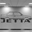 Picture of Volkswagen Jetta MK2 Wall Art sticker