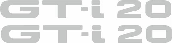 Picture of AE82 / 92 GT-i 20 replacement side Decals / stickers