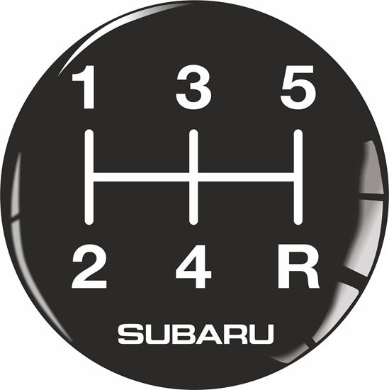Picture of Gear Shift  Gel Badge