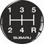 Picture of Gear Shift  Gel Badge