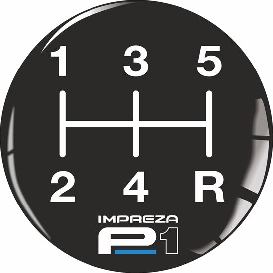 Picture of Gear Shift  Gel Badge