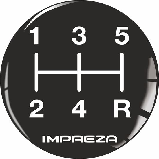 Picture of Gear Shift  Gel Badge