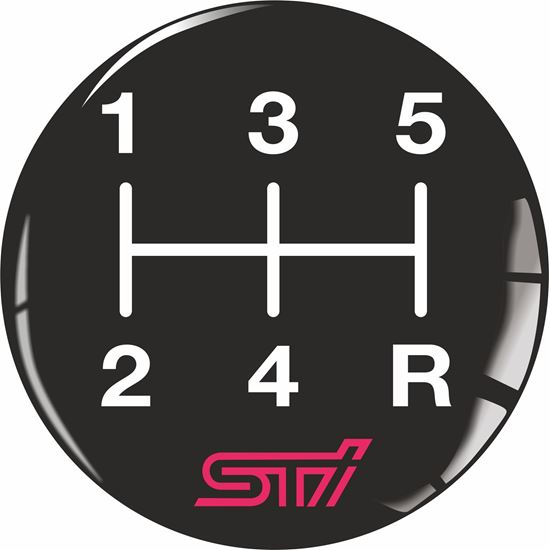 Picture of Gear Shift  Gel Badge