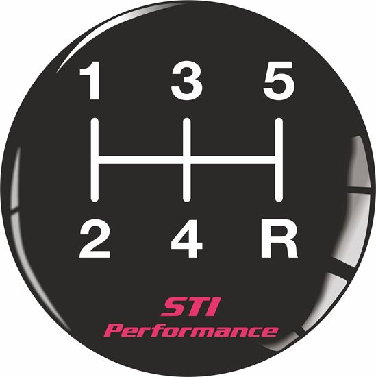 Picture of Gear Shift  Gel Badge