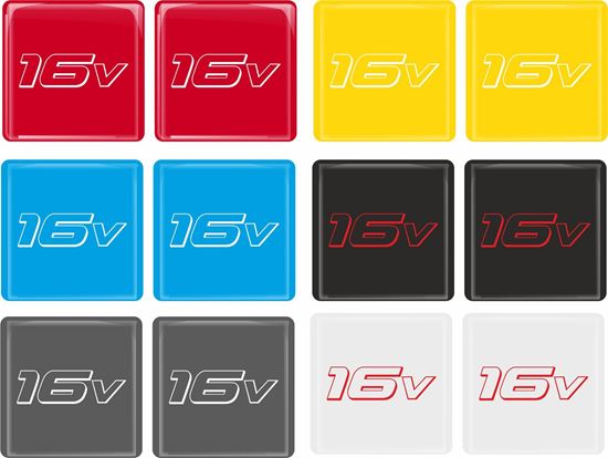 Picture of 16V Gel Badges  x2