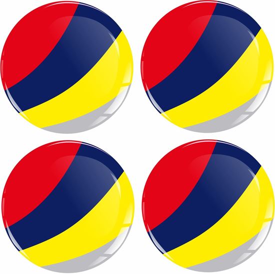 Picture of Rallye Wheel centre Gel Badges