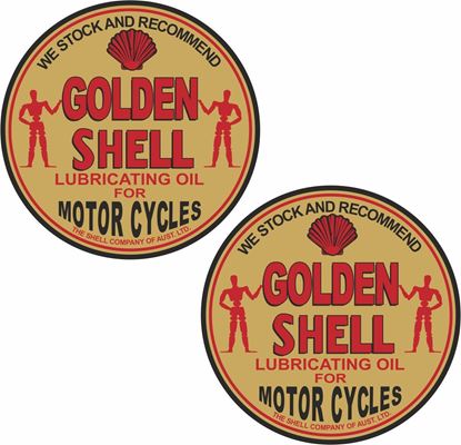 Picture of Shell Motor Cycles Decals / Sticker