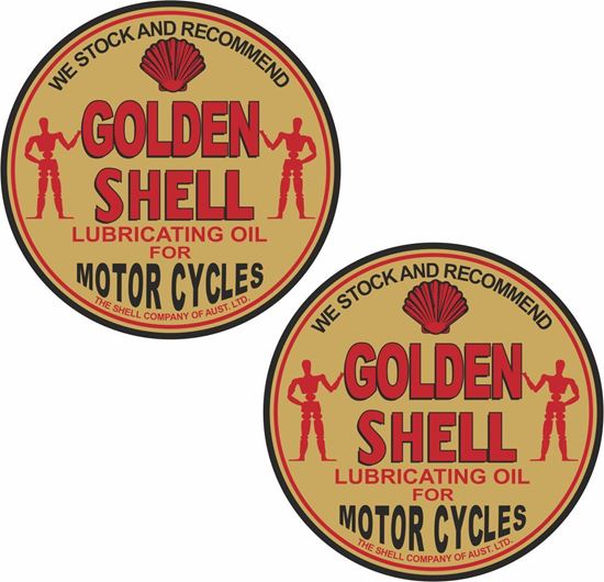 Picture of Shell Motor Cycles Decals / Sticker