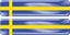 Picture of Sweden 70mm Exterior Gel Badges