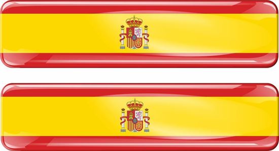 Picture of Spain 70mm Exterior Gel Badges