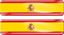 Picture of Spain 70mm Exterior Gel Badges