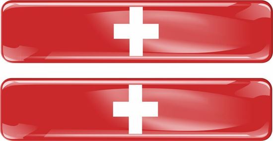 Picture of Switzerland 70mm Exterior Gel Badges