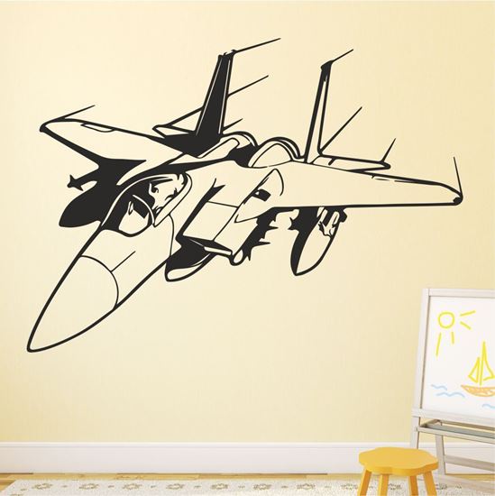 Picture of Jet Fighter Wall Art sticker