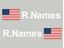 Picture of US Glass / Panel Driver Name Decals / Stickers