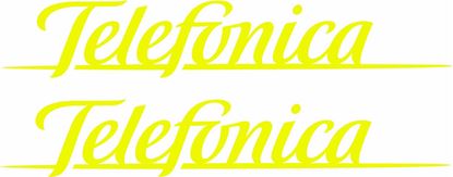 Picture of Telefonica Decals / Stickers