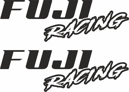 Picture of Fuji Racing panel / Glass Decals / Stickers