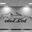 Picture of Civic Del Sol Wall Art sticker