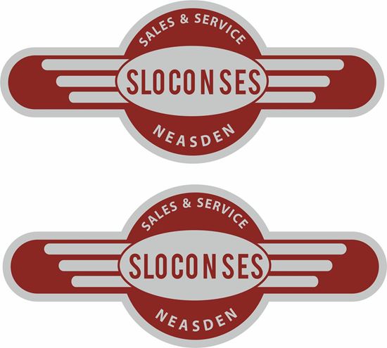 Picture of Slocombes Neasden Dealer Decals / Stickers