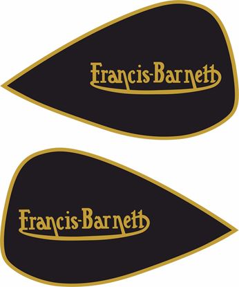 Picture of Francis Barnett Motorcycle replacement Decals / Stickers