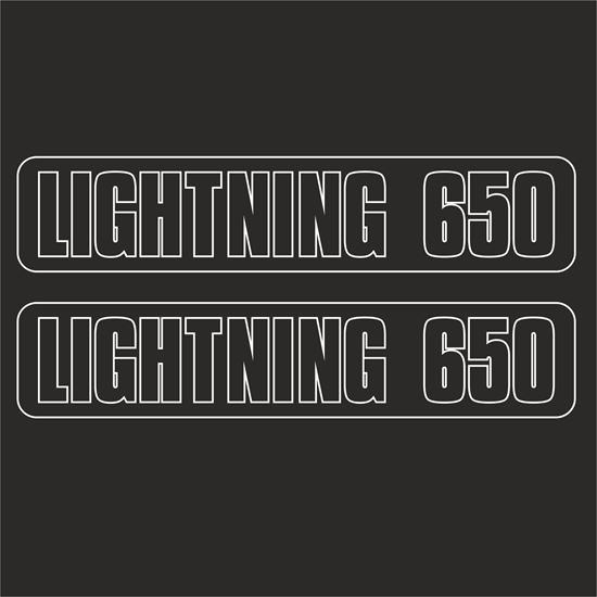 Picture of BSA Lightning 650 Decals  / Stickers