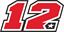 Picture of "12" Maverick Vinales Track and street race nose cone number Decal / Sticker