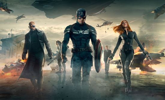 Picture of Captain America Vinyl Wrap Sheet