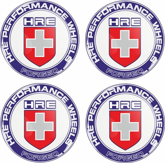 Picture of HRE Wheel centre Gel Badges