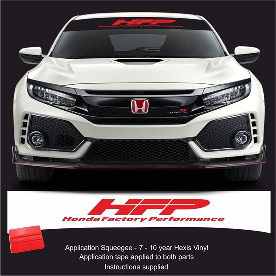 Picture of Honda HFP Sunstrip  / Sticker FITS ALL