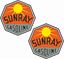 Picture of Sunray Gasoline Decals / Stickers