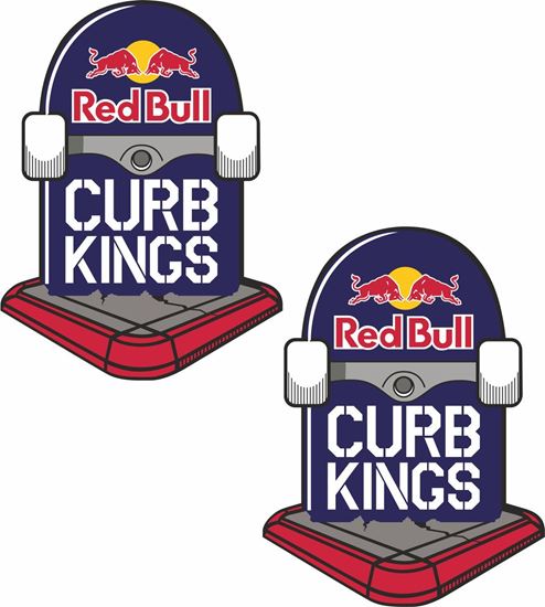 Picture of Red Bull Curb Kings Decals / Stickers