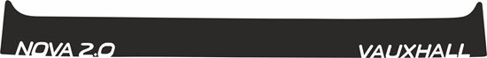 Picture of Vauxhall  Nova 2.0 replacement Hatch Decal / Sticker