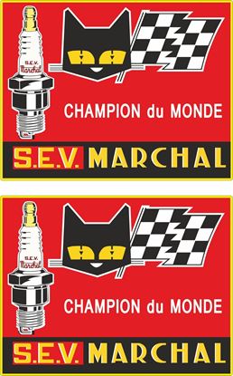 Picture of S.E.V. Marchal panel  Decals / Stickers