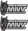 Picture of Mivv Invent Exhaust Decals / Stickers