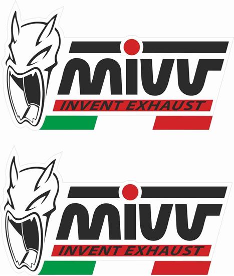 Picture of Mivv Invent Exhaust Decals / Stickers