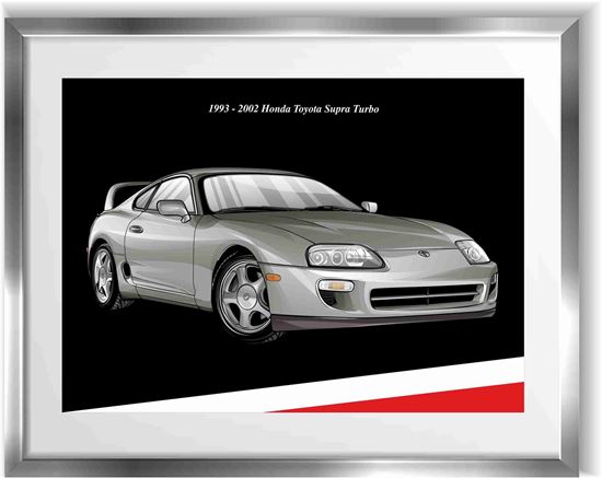 Picture of Supra Turbo Wall Frame Art Print