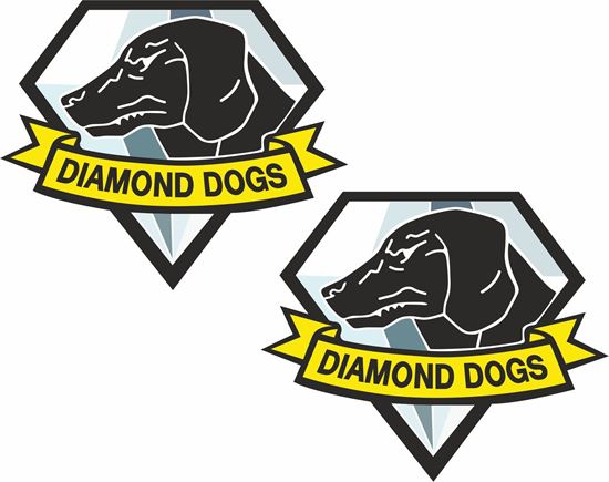 Picture of Diamond Dogs Decals / Stickers