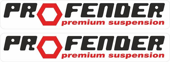 Picture of Pro Fender Decals / Stickers