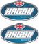 Picture of Hagon Shocks Decals / Stickers
