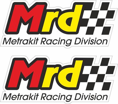 Picture of Mrd Metrakit Racing Division Decals / Stickers