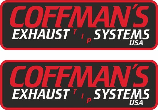 Picture of Coffmans Exhaust Systems Decals / Stickers