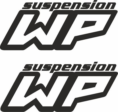 Picture of "WP Suspension" general panel  Decals / Stickers