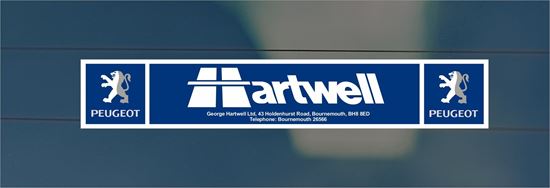 Picture of Hartwell - Bournemouth Dealer rear glass Sticker