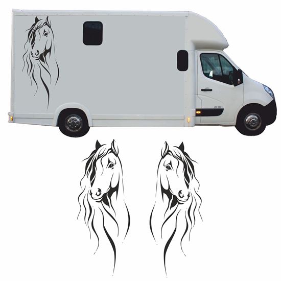 Picture of Horsebox side panel Decals / Stickers