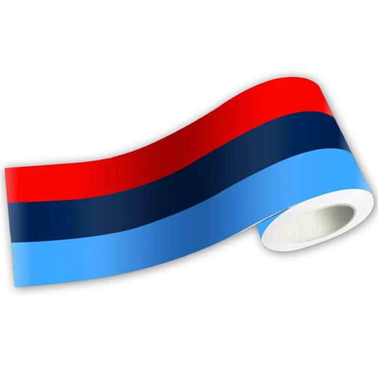 Picture of M Sport Tri Colour Stripe