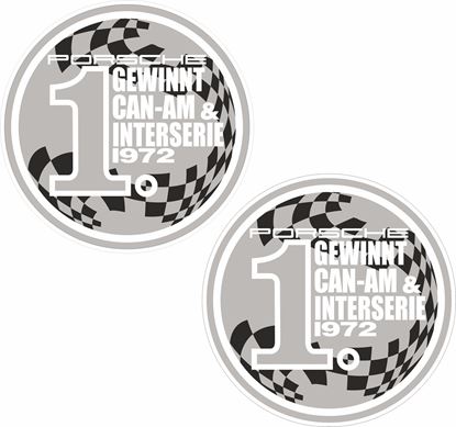 Picture of Gewinnt Can-Am & Interserie 1972 Decals /  Stickers