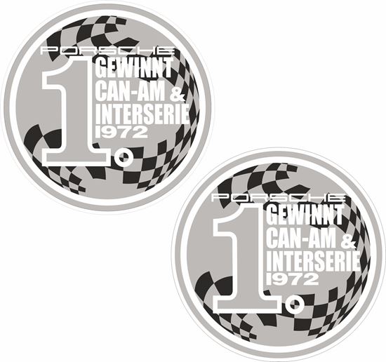 Picture of Gewinnt Can-Am & Interserie 1972 Decals /  Stickers