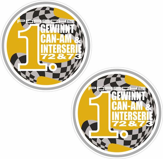 Picture of Gewinnt Can-Am & Interserie 72 / 73 Decals / Stickers